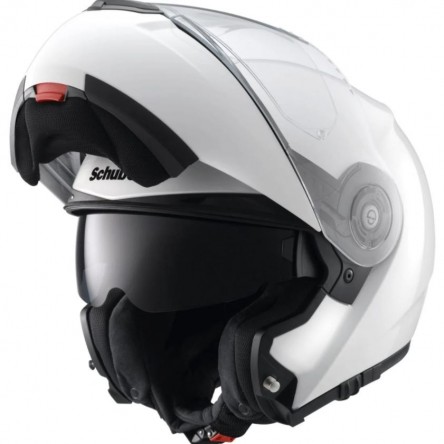 CASC ABATIBLE SCHUBERTH C3 PRO GLOSSY WHITE