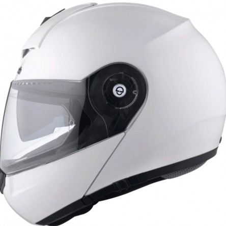 CASC ABATIBLE SCHUBERTH C3 PRO GLOSSY WHITE