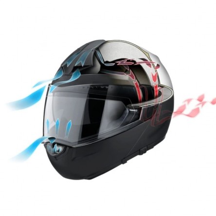 CASC ABATIBLE SCHUBERTH C3 PRO GLOSSY WHITE