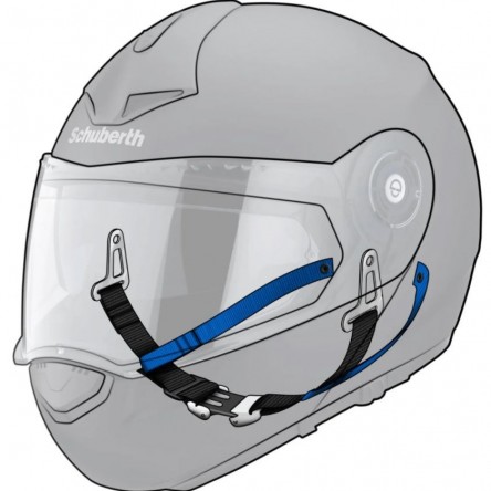 CASC ABATIBLE SCHUBERTH C3 PRO GLOSSY WHITE