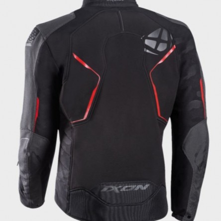JAQUETA IXON CELL BLACK/GREY/RED