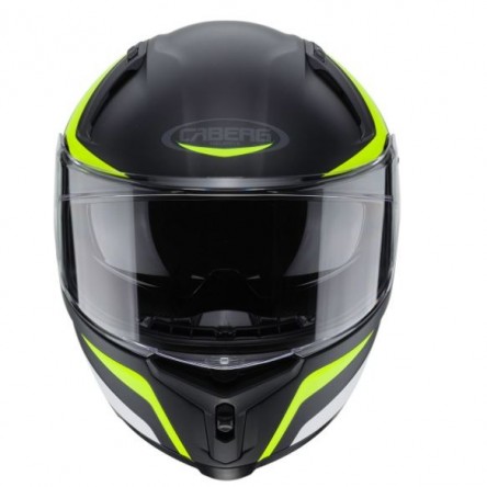 CASC INTEGRAL CABERG AVALON BLAST MATT BLACK/WHITE/YELLOW FLUO