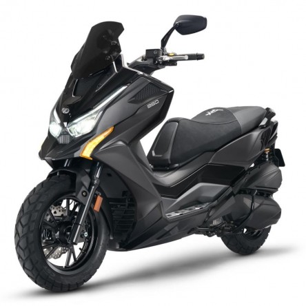 KYMCO DTX 350 TCS NEGRE OBSIDIAN