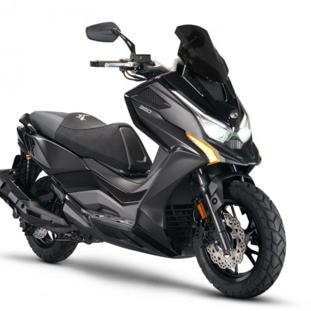 KYMCO DTX 350 TCS NEGRE OBSIDIAN