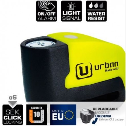 ANTIROBATORI ARTAGO URBAN ALARM+warning,homolog. 6 mm made in EU