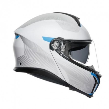 CASC MODULAR AGV TOURMODULAR FREQUENCY LIGHT GREY BLUE E22-06