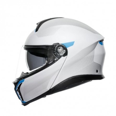 CASC MODULAR AGV TOURMODULAR FREQUENCY LIGHT GREY BLUE E22-06