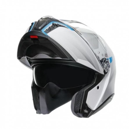CASC MODULAR AGV TOURMODULAR FREQUENCY LIGHT GREY BLUE E22-06