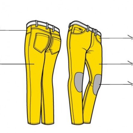 PANTALO TEXA PMJ NEW RIDER LADY BLAU