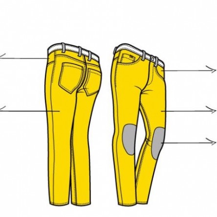 PANTALO TEXA PMJ TOURER BLAU