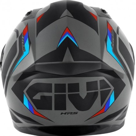 CASC INTEGRAL GIVI 50.8 MACH1 MATT GREY / BLACK / RED