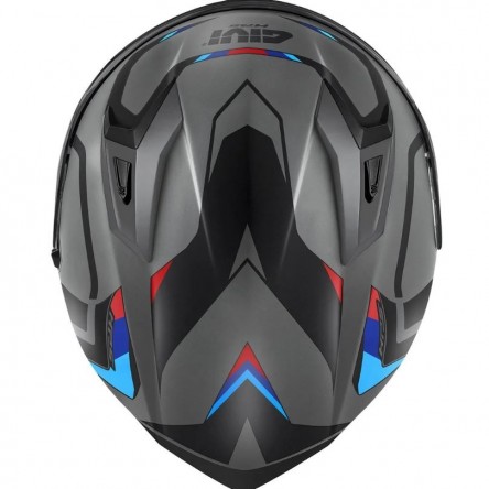 CASC INTEGRAL GIVI 50.8 MACH1 MATT GREY / BLACK / RED