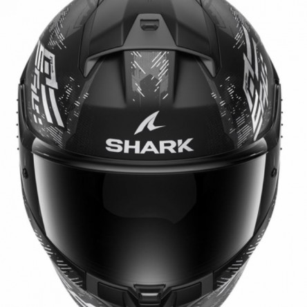 CASCO INTEGRAL SHARK RIDILL 2 MOLOKAI Mat Black White Silver (Foto no contractual)