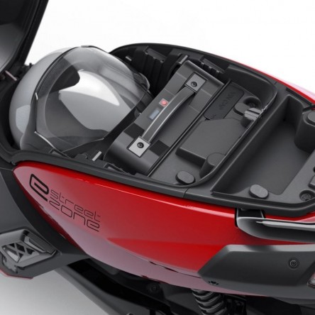 PEUGEOT E-STREETZONE L1 Scooter Eléctric Rouge Cherry