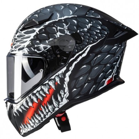 CASC INTEGRAL CABERG DRIFT EVO II CROK MATT BLACK/ANTHRACITE/RED ECE 22.06