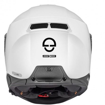 CASC INTEGRAL SCHUBERTH S3 BLANC BRILLANT ECE-R 22.06