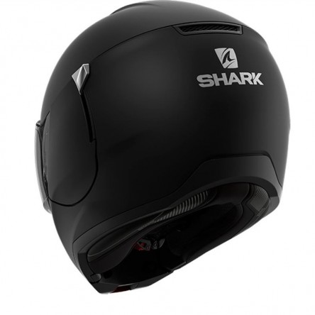 CASC ABATIBLE SHARK EVO JET BLACK MATT HE8801EKMA