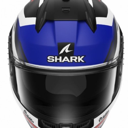 CASC INTEGRAL SHARK D-SKWAL 3 FIRSTLAP Mat Black Blue Red (fotografia no contractual)