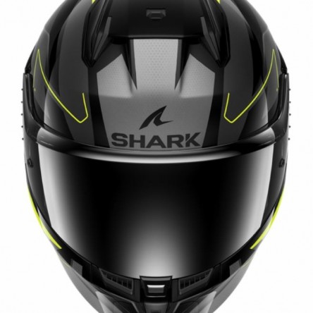 CASC INTEGRAL SHARK D-SKWAL 3 SIZLER Black Anthracite Yellow (fotografia no contractual)