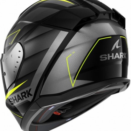 CASC INTEGRAL SHARK D-SKWAL 3 SIZLER Black Anthracite Yellow (fotografia no contractual)