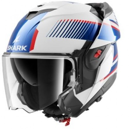 CASC ABATIBLE SHARK OXO SIKTER White Chrome Blue