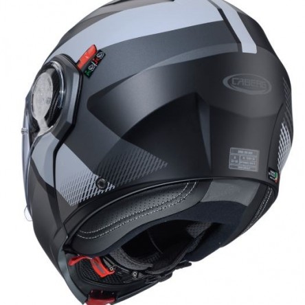 CASC ABATIBLE CABERG DUKE EVO INDY MATT BLACK/GUN METAL/GREY E06