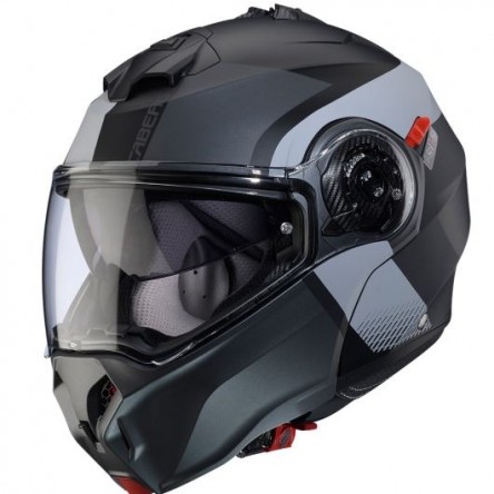 CASC ABATIBLE CABERG DUKE EVO INDY MATT BLACK/GUN METAL/GREY E06
