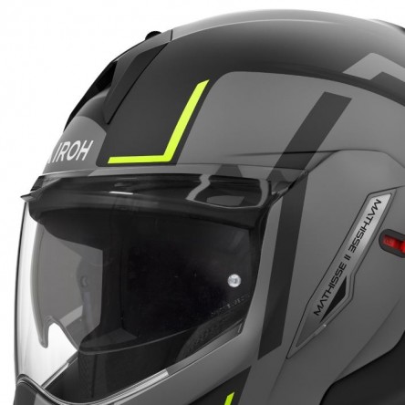 CASCO ABATIBLE AIROH MATHISSE II GENIUS YELLOW MATT E06