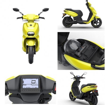 PEUGEOT KISBEE SE 1 BATTERY ELECTRIC (YUZU YELLOW)