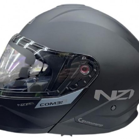 CASC ABATIBLE NZI COMBI 3 DUO NEGRE MATT BLACK UN/ECE R.22.06