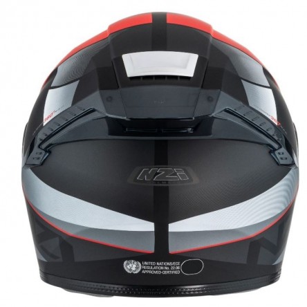 CASCO NZI EURUS 4 STREAM DUO VANGUARD BLACK&ANTRACITE&RED&TINTED S MATT