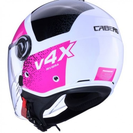 CASC JET CABERG RIVIERA V4X ALPHA WHITE/FUCHSIA/BLACK 22.06
