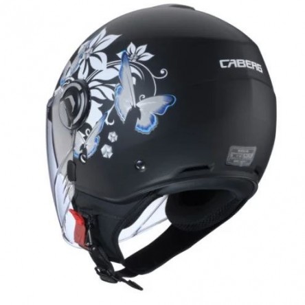 CASC JET CABERG RIVIERA V4X MIA MATT BLACK/WHITE/GREY 22.06