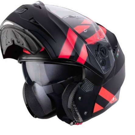 CASC ABATIBLE CABERG DUKE 2 SUPERLEGEND NEGRE/VERMELL
