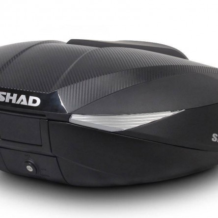 MALETA SHAD EXPANDIBLE SH58X+TAPA COLOR CARBONI