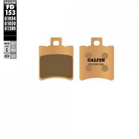 FD153G1380 (PASTILLES DE FRE MOTO GALFER (SINTER SCOOTER BRAKE PADS)