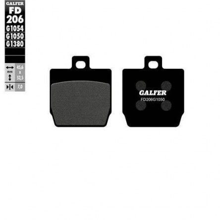 FD206G1050 PASTILLES DE FRE MOTO GALFER (SCOOTER BRAKE PADS)