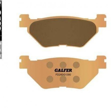 FD260G1380 PASTILLAS DE FRENO MOTO GALFER (SINTER SCOOTER BRAKE PADS)
