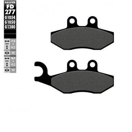 FD277G1050 PASTILLES DE FRE MOTO GALFER (SCOOTER BRAKE PADS)