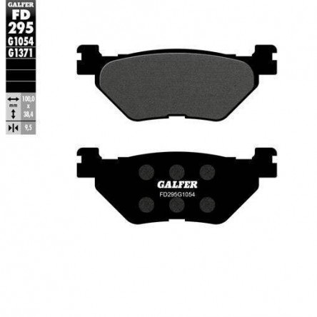FD295G1054 PASTILLES DE FRE MOTO GALFER (SEMI METAL BRAKE PADS)
