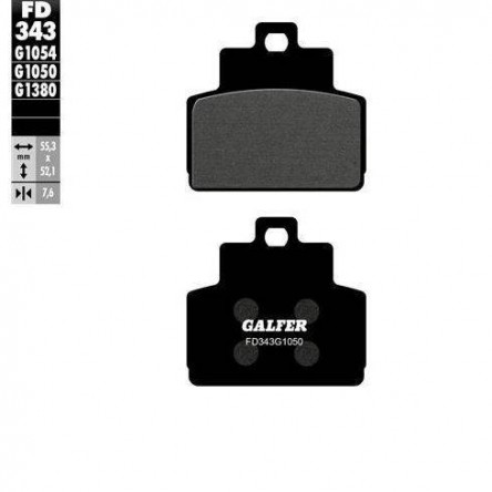 FD343G1050 PASTILLAS DE FRENO MOTO GALFER (SCOOTER BRAKE PADS)