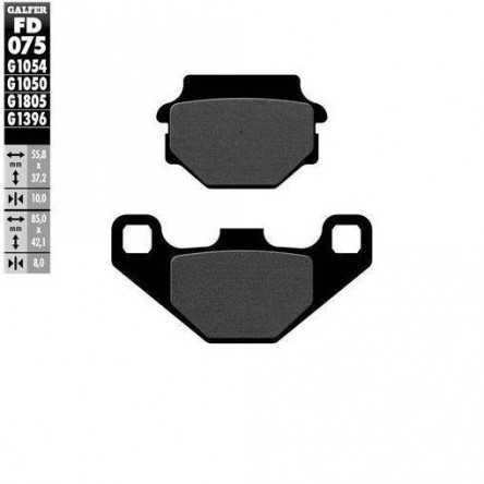 FD075G1050 PASTILLES DE FRE MOTO GALFER (SCOOTER BRAKE PADS)