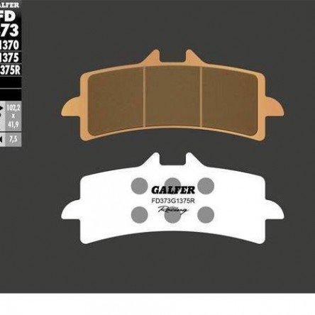 FD373G1375R PASTILLES DE FRE MOTO GALFER (SINTER SPORT RACING BRAKE PADS)