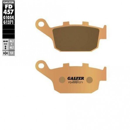 FD457G1371 PASTILLES DE FRE MOTO GALFER (SINTERED BRAKE PADS)