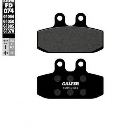 FD074G1050 PASTILLES DE FRE MOTO GALFER (SCOOTER BRAKE PADS)