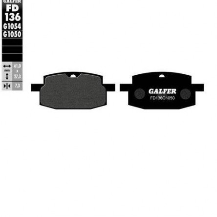 FD136G1050 PASTILLES DE FRE MOTO GALFER (SCOOTER BRAKE PADS)