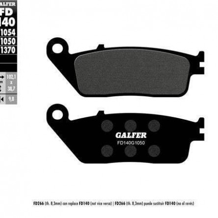 FD140G1050 PASTILLES DE FRE MOTO GALFER (SCOOTER BRAKE PADS)