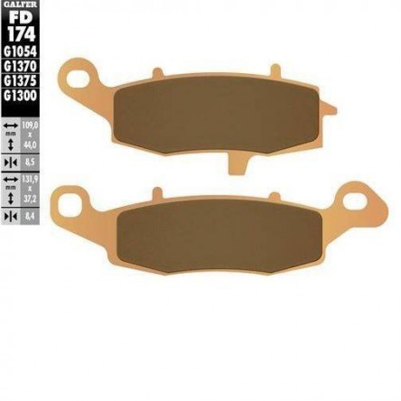 FD174G1300 PASTILLES DE FRE MOTO GALFER (SINTER GP BRAKE PADS)