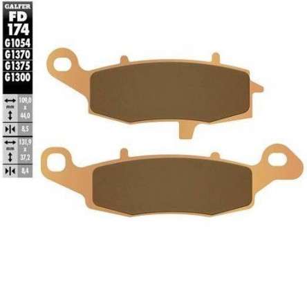FD174G1375 PASTILLES DE FRE MOTO GALFER (SINTER SPORT BRAKE PADS)