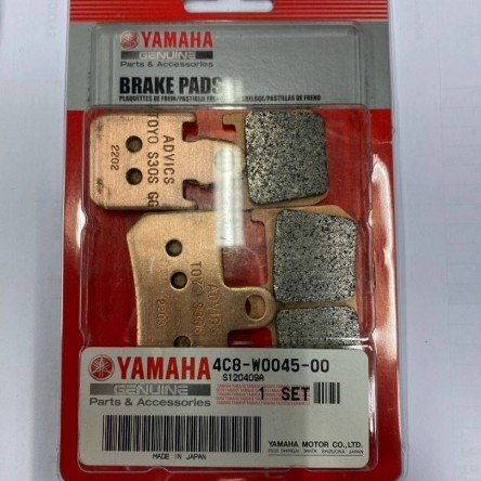 4C8-W0045-00-00 (4C8-25805-00-00) PASTILLES DE FRE MOTO YAMAHA (SINTER SPORT BRAKE PADS)